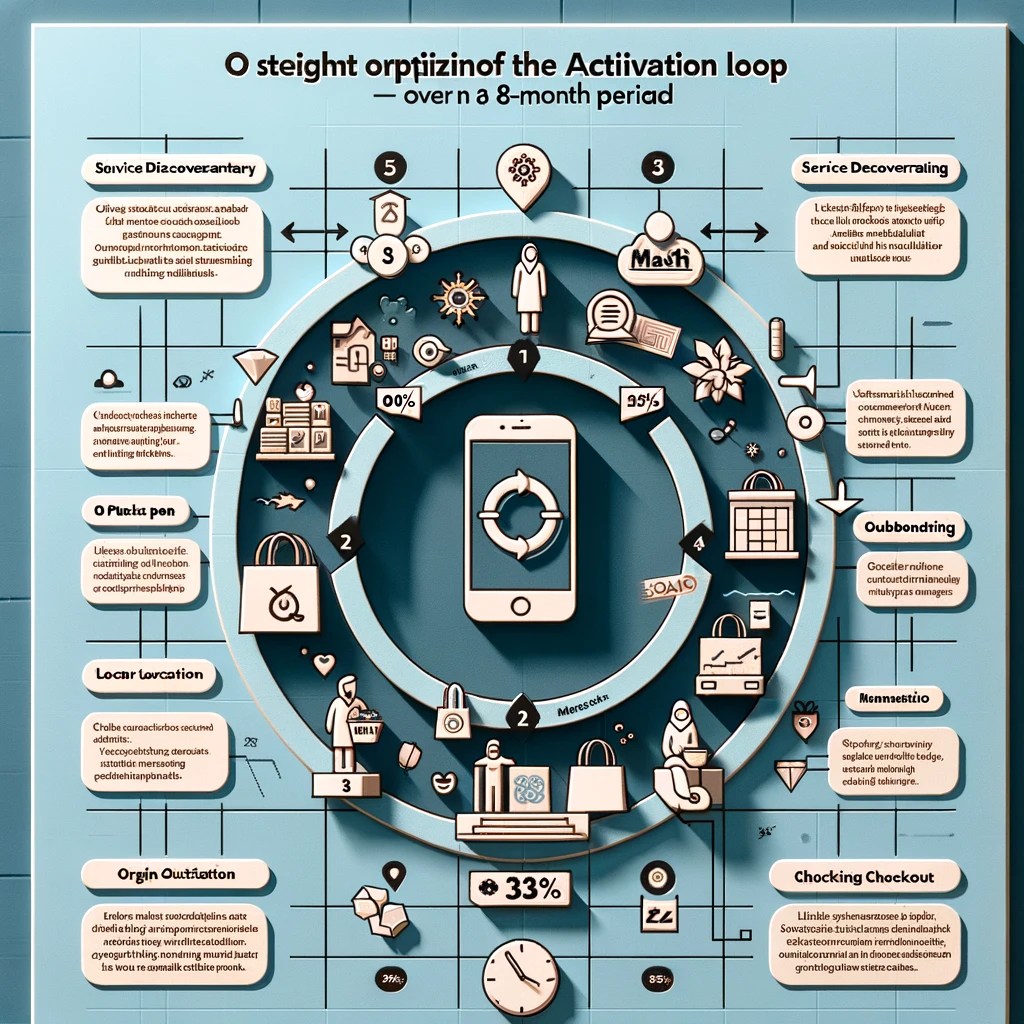 Optimizing the Activation loop iteratively to improve the conversion for Mashkor App.