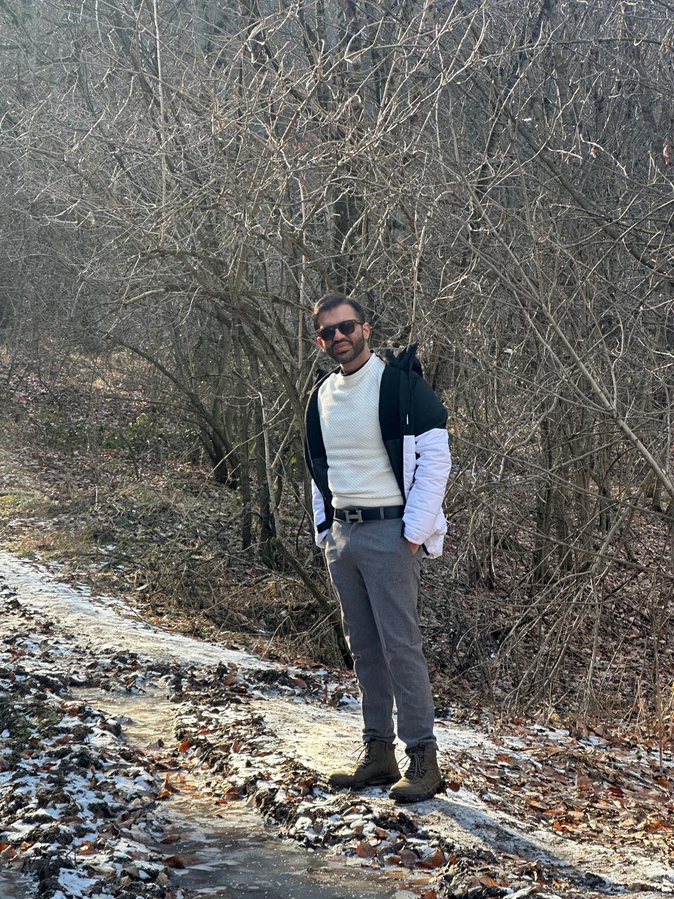 Pavan Raheja hiking