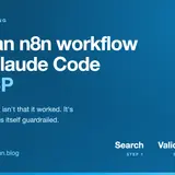 I Built an n8n Workflow from Claude Code, via MCP